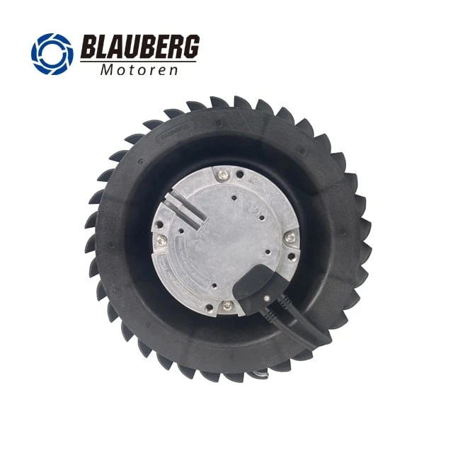 160mm Motor 0-10v Plastic Hvac Air Conditioner EC Forward Curved Centrifugal Fan factory